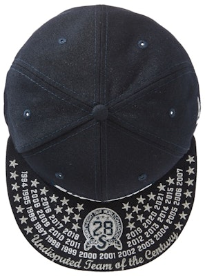 至高無上無可爭議Box Logo New Era合身帽 海軍藍 Lookbook 至高無上無可爭議Box Logo New Era合身帽 海軍藍