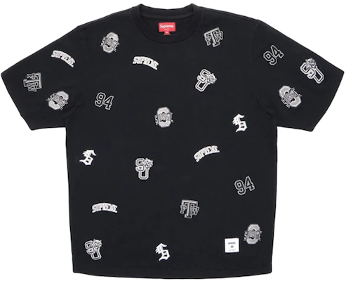 Supreme University Camiseta Manga Corta (SS20) Negra Buy Supreme University Camiseta Manga Corta (SS20) Negra