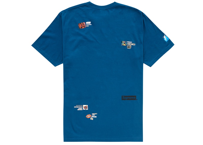 Supreme Upset Tee Indigo 圖 2