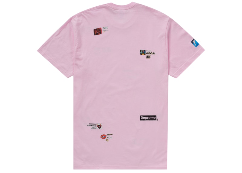 Supreme Upset Tee Light Pink 圖 2