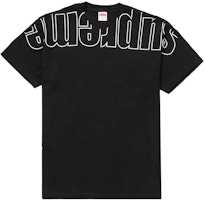 Supreme Upside Down Tee Black Supreme Upside Down Tee Black