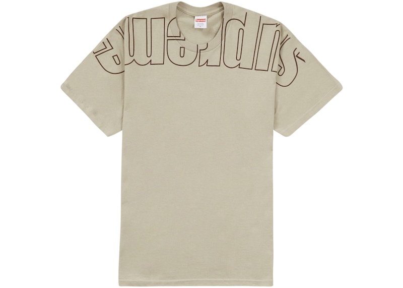 Supreme Upside Down Tee Stone