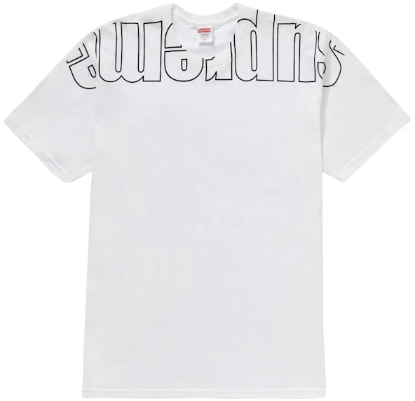 supreme-upside-down-tee-white