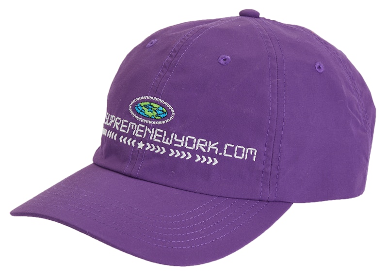 Supreme URL 6-Panel Purple
