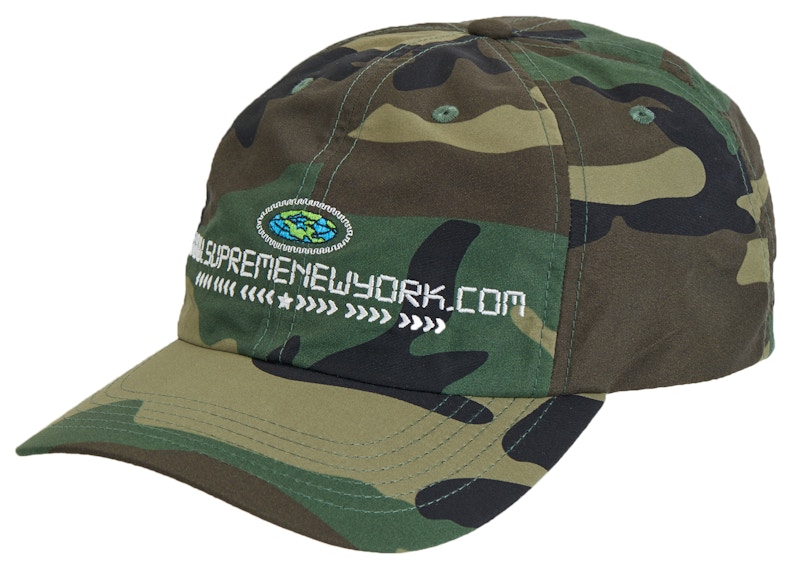 Supreme URL 6-Panel Woodland Camo