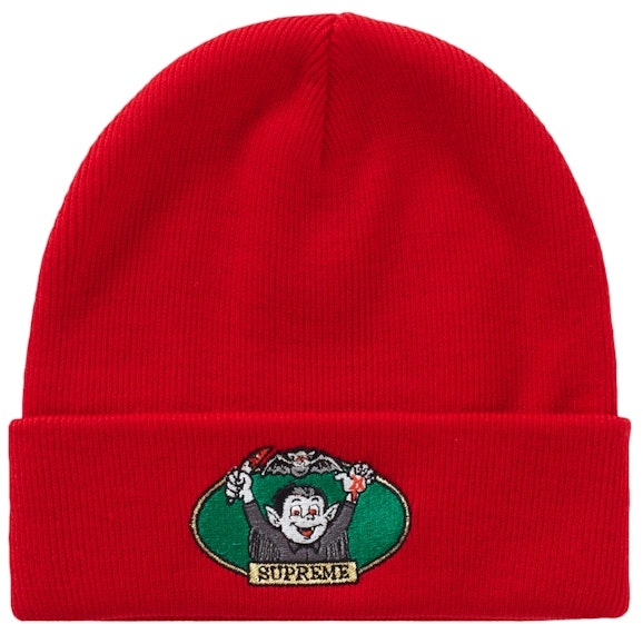 supreme-vampire-boy-beanie-red