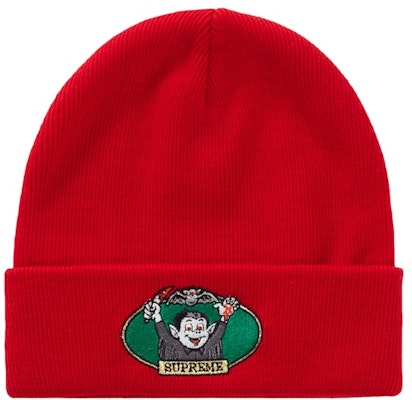 Supreme Vampire Boy Beanie Merah Buy Supreme Vampire Boy Beanie Merah