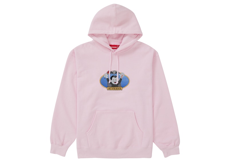 Buy Supreme Vampire Boy Hoodie Merah Muda Terang