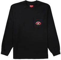 Supreme Vampire Boy L/S Pocket Tee Black Supreme Vampire Boy L/S Pocket Tee Black