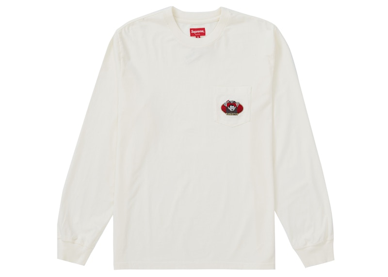 Supreme Vampire Boy L/S Pocket Tee Natural