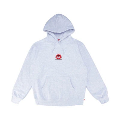 Supreme Vampire Hooded Sweatshirt Ash Grey