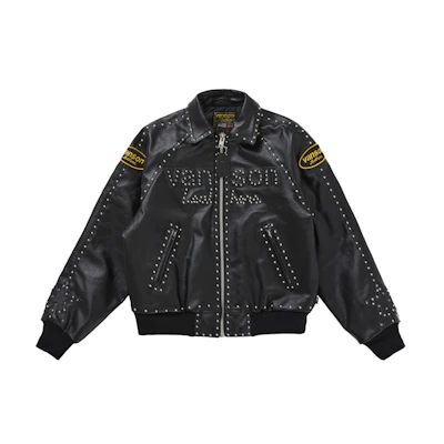 Supreme Vanson Leathers b.b. Simon Jacket Black