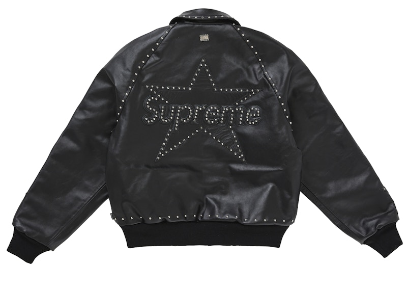 Lookbook Supreme Vanson Leathers b.b. Simon 皮革外套 黑色