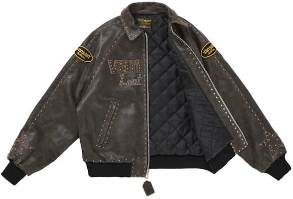 Supreme Vanson Leathers b.b. Simon Jaket Coklat Order Supreme Vanson Leathers b.b. Simon Jaket Coklat