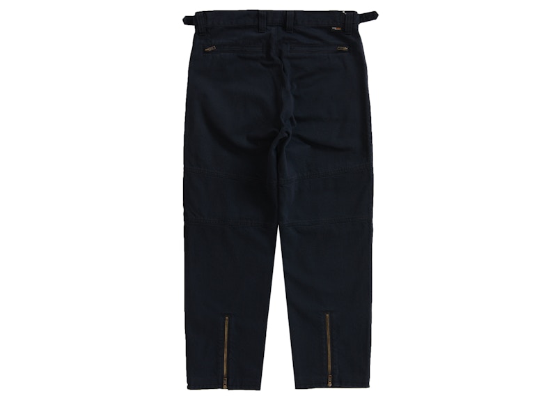 Order 슈프림 반슨 코듀라 데님 레이싱 팬츠 블랙 
