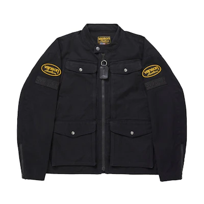 Supreme Vanson Leathers Cordura Jacket (SS26) Black