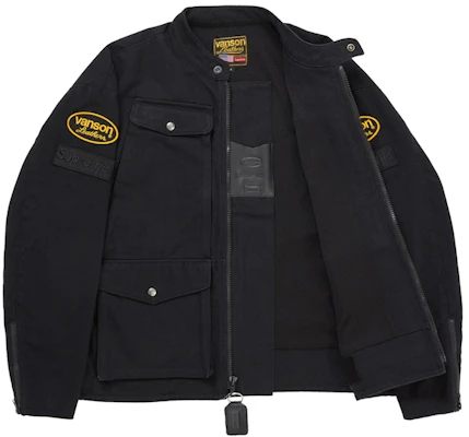 Supreme Vanson Leathers Cordura Jacket (SS26) Black Order Supreme Vanson Leathers Cordura Jacket (SS26) Black