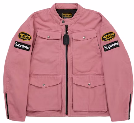Supreme Vanson Leathers Cordura 夹克 (SS26) 粉色 Buy Supreme Vanson Leathers Cordura 夹克 (SS26) 粉色