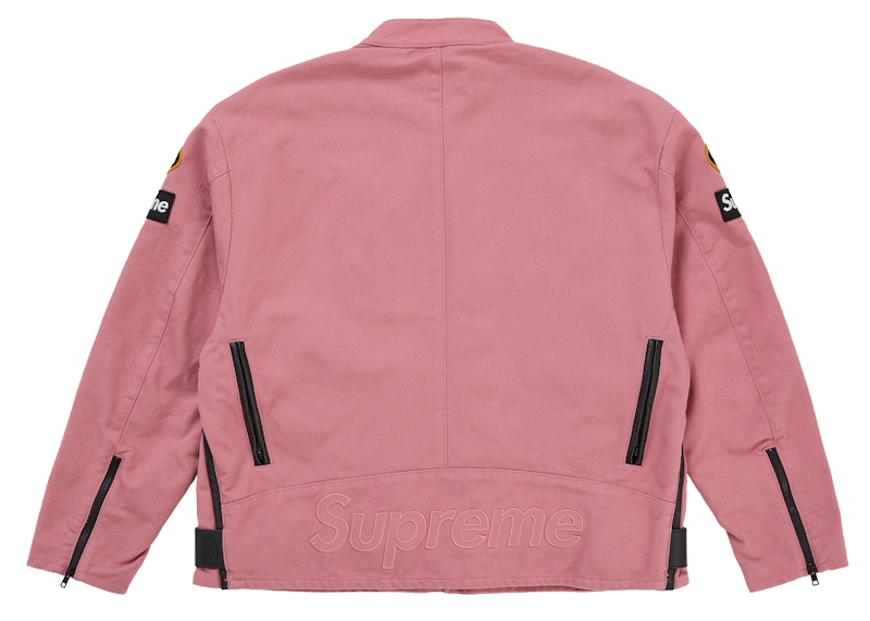 Lookbook Supreme Vanson Leathers Cordura 夹克 (SS26) 粉色