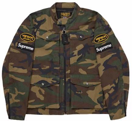 Supreme Vanson Leathers Cordura 外套 (SS26) 丛林迷彩 Buy Supreme Vanson Leathers Cordura 外套 (SS26) 丛林迷彩