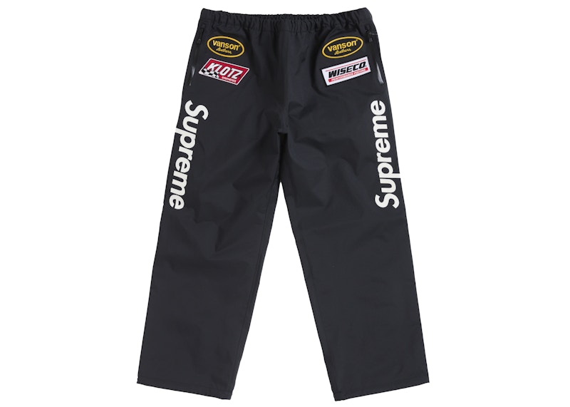Supreme Vanson Leathers GORE-TEX Pant Black