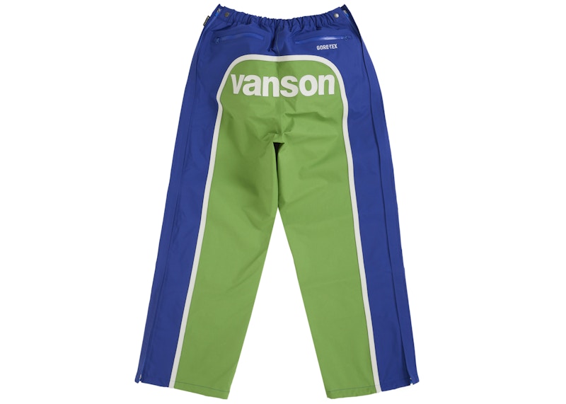 Order シュプリーム バンソン レザーズ GORE-TEX パンツ ロイヤル