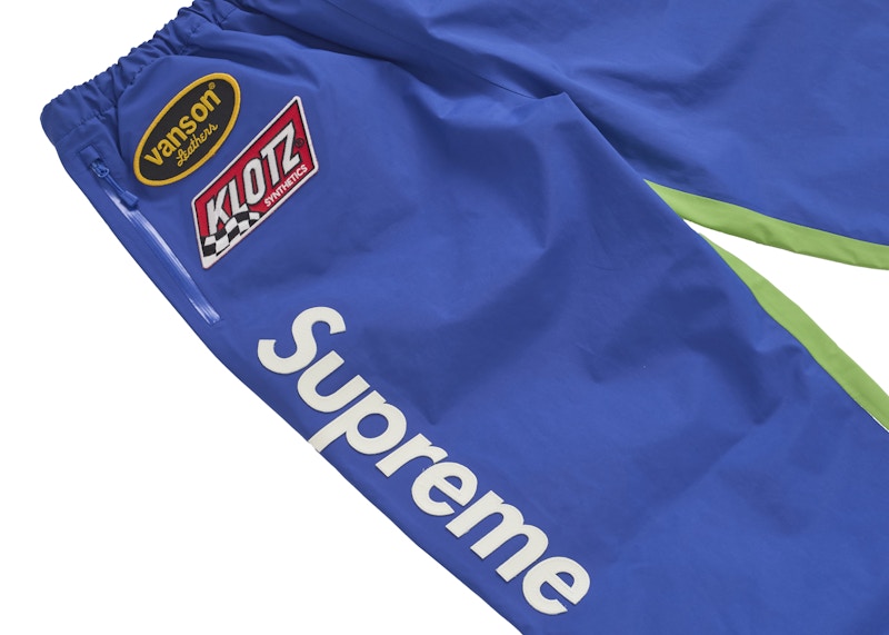 Lookbook シュプリーム バンソン レザーズ GORE-TEX パンツ ロイヤル