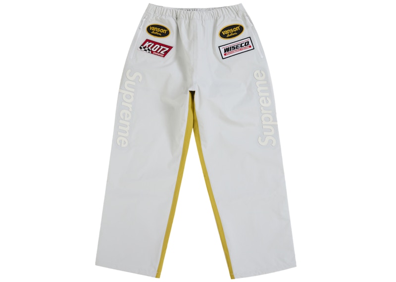 Supreme Vanson Leathers GORE-TEX Pant White