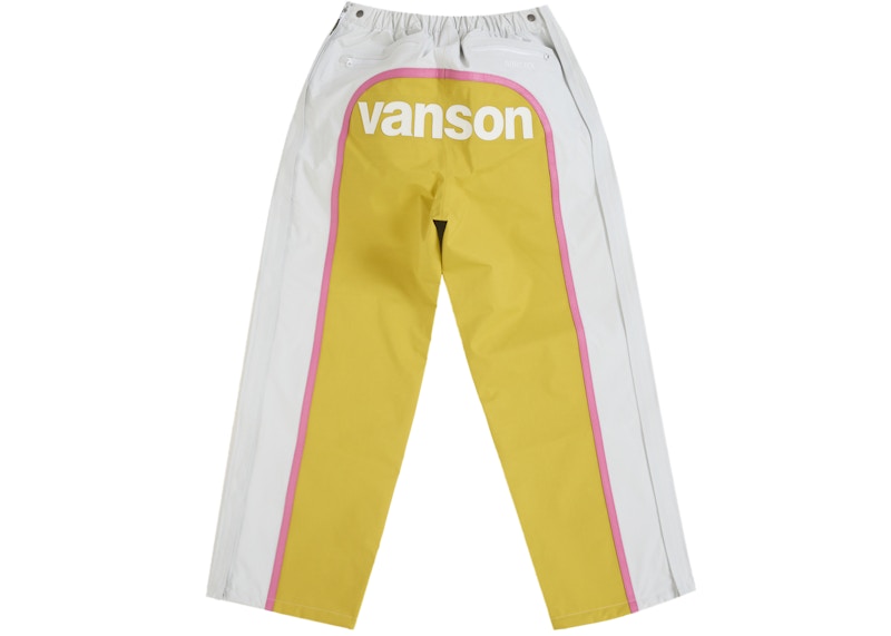 Lookbook シュプリーム バンソン レザーズ GORE-TEX パンツ ホワイト