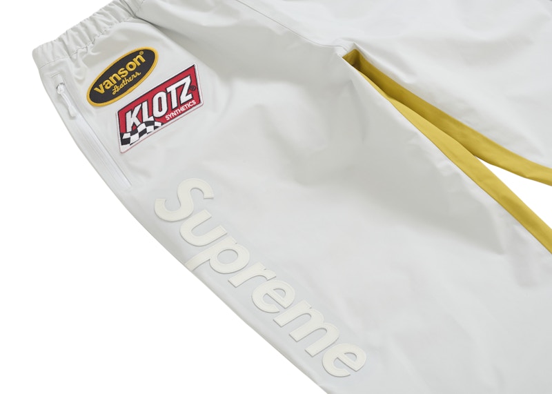 Purchase シュプリーム バンソン レザーズ GORE-TEX パンツ ホワイト