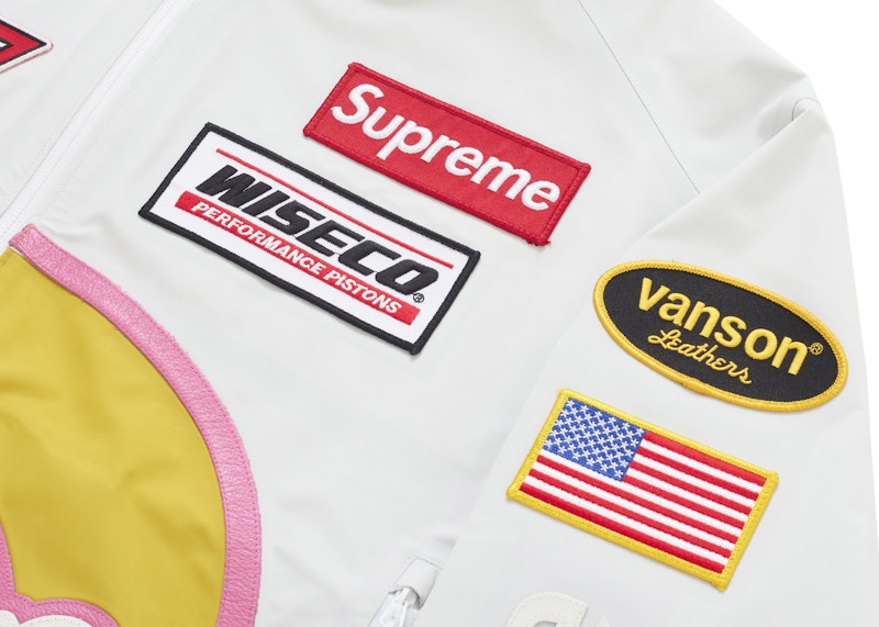 Shop Supreme Vanson Leathers GORE-TEX 防水外套 白色