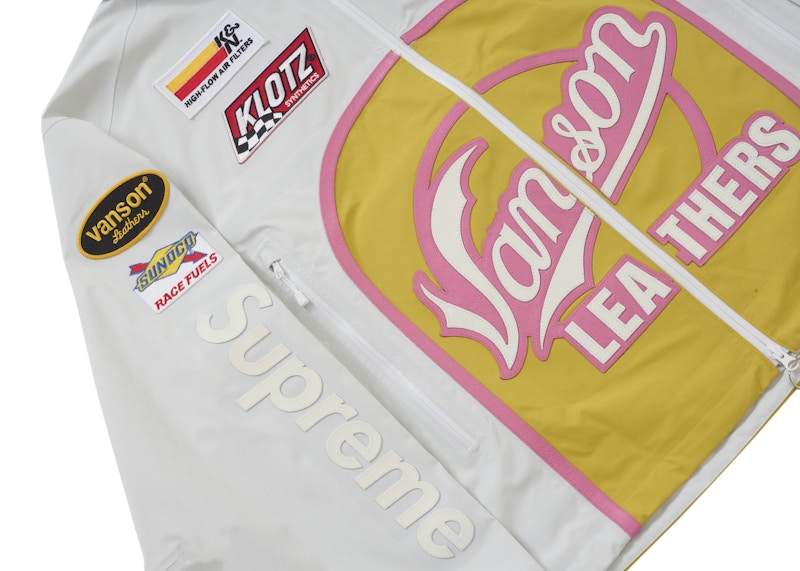 Purchase Supreme Vanson Leathers GORE-TEX 防水外套 白色