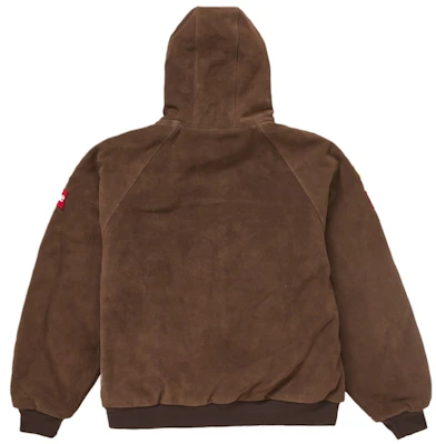 Chaqueta de Trabajo con Capucha de Ante Supreme Vanson Leathers. Lookbook Chaqueta de Trabajo con Capucha de Ante Supreme Vanson Leathers.