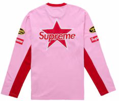 Order Supreme Vanson Leathers 粉色長袖上衣