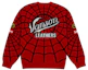 Order シュプリーム バンソン レザーズ スパイダーマン セーター レッド