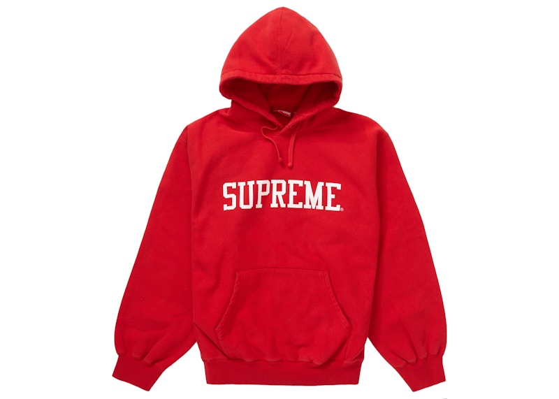 Supreme Varsity Hooded Sweatshirt Red