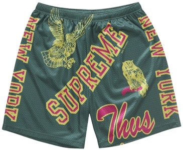 슈프림 바시티 메쉬 숏 그린 Buy 슈프림 바시티 메쉬 숏 그린