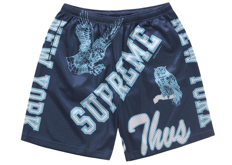 Supreme Varsity Mesh Short Navy