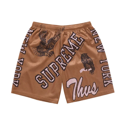 Supreme Varsity Mesh Short Orange