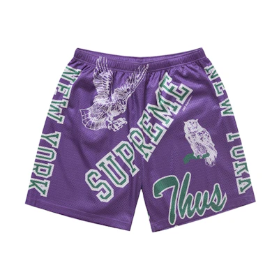 Supreme Varsity Mesh Short Purple