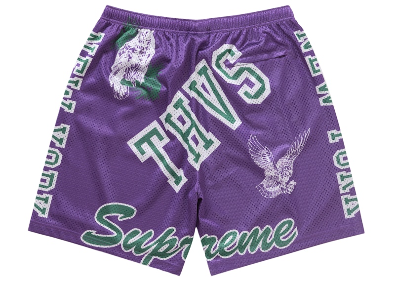 Supreme Varsity Mesh Short Purple 圖 2