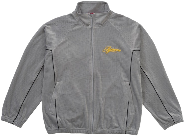 supreme-velour-mesh-track-jacket-silver