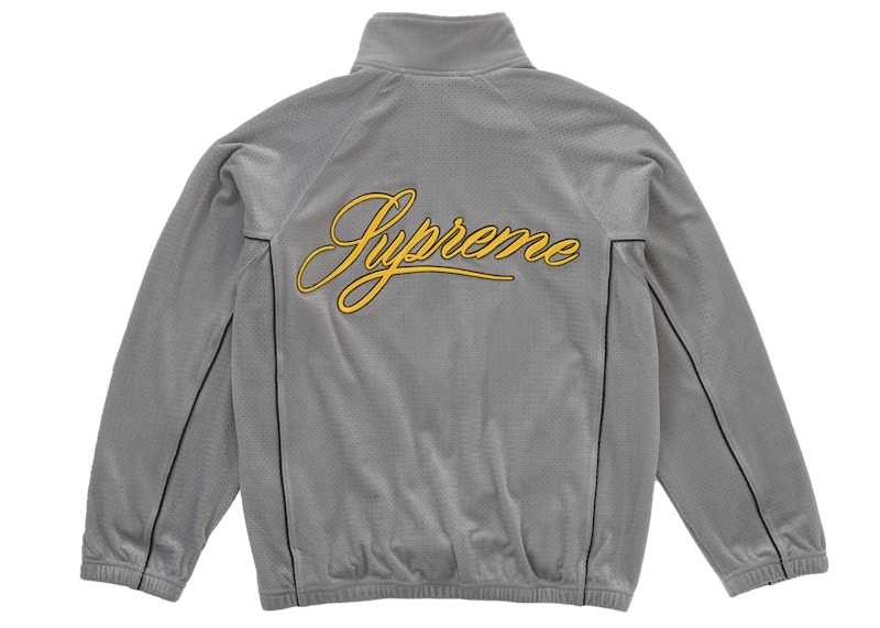 Order Supreme 天鹅绒网布夹克 银色
