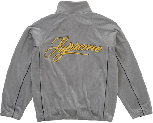 Supreme 天鹅绒网布夹克 银色 Order Supreme 天鹅绒网布夹克 银色