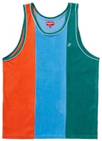 Supreme Velour Tank Top Green Supreme Velour Tank Top Green