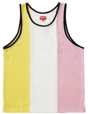 Supreme Velour Tank Top Pink Buy Supreme Velour Tank Top Pink