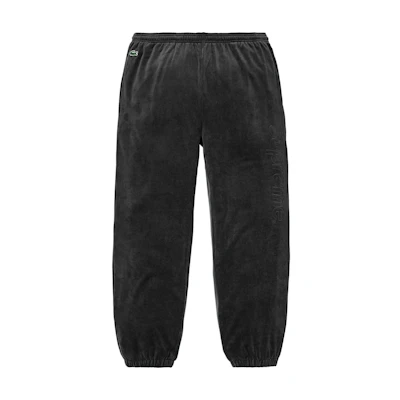 Supreme Velour Track Pant Black