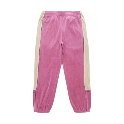 Supreme Velour Track Pant Pink