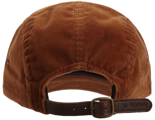 Supreme Gorro Campamento Terciopelo Marrón Order Supreme Gorro Campamento Terciopelo Marrón