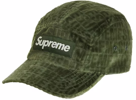 Supreme Velvet Pattern Camp Cap Olive (FW21) Supreme Velvet Pattern Camp Cap Olive (FW21)